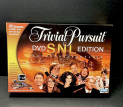 Trivial Pursuit SNL Saturday Night Live DVD Edition Board Game NEW Open Box - £13.39 GBP