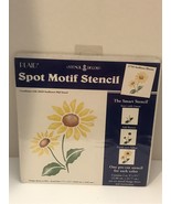 Plaid Stencil Decor Spot Motif Stencil # 27703 Sunflower Blooms - $8.06 CAD