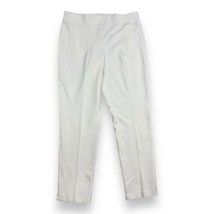 New Chico&#39;s Juliet Ankle Pants Ecru Off White Pull On Stretch NWT Size 1 (US 8) - £27.27 GBP