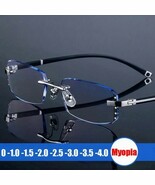 Ultralight DiamondEdge AntiBlue Luxury Glasses for Myopia - $659.68 MXN