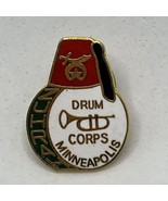 Minneapolis Minnesota Drum Corps Zuhrah Masonic Masons Shriner Lapel Hat... - $7.95