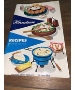 VTG Soft Cover Cookbook/Recipe Booklet, KNUDSEN DAIRY PRODUCTS, 1954 - £5.74 GBP