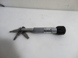 Vintage Ratchet Versatool Multi Slotted and Phillips Ratcheting Screwdri... - £14.01 GBP