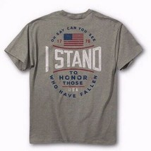 I Stand to Honor Those That Have Fallen Short Sleeve T-Shirt  NEW Fast Free Ship - $14.95+