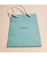 Tiffany &amp; Co paper  gift bag. Very good shape. Teal 6x5x3 Lot 3 - €9,35 EUR