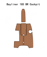 2006 Bayliner 185 BR Cockpit Floor Boat EVA Foam Faux Teak Deck Flooring... - $956.02 CAD