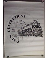 BARN PRODUCTIONS 1970&#39;S CANADIAN MUSIC COMPANY POSTER 24*18 INCH COLLECT... - $936.96 MXN