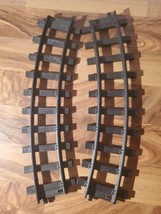 Vintage 1996 Christmas Magic Express Replacement Curved Tracks Lot Of 2 1st Ed - £17.98 GBP