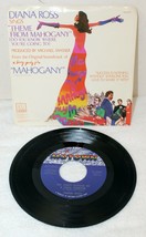 Diana Ross Sings ~ Theme From Mahogany ~ 1975 Motown M1377F ~ 45 RPM Picture - £7.95 GBP