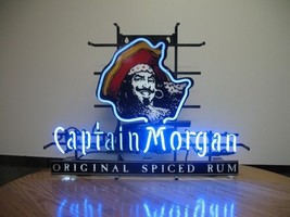 New Captain Morgan Pirate Whiskey Beer Bar Neon Sign 24&quot;x20&quot; - $249.99