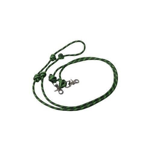 Horse Reins knotted Barrel Purple Nylon Rope 8ft Long HRKGRE - $11.88
