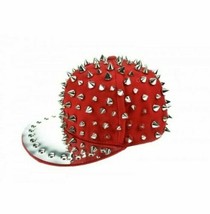 punk/dj/ urban Poizen Cucpcake Cult red spike hat baseball hat Unisex Da... - $25.27