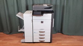 Sharp MX 4141N Color Copier Printer Scanner Network Booklet Finisher Low... - £2,259.22 GBP