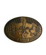 Vintage Laborers Local 1076 Belt Buckle MDI RU Justice Honor Strength - $30.60
