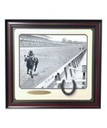 Ron Turcotte Signed Secretariat Horse Racing 16x20 Photo Framed JSA Auto... - £536.58 GBP