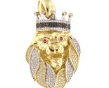2&quot; Men&#39;s Charm 10kt Yellow and White Gold 403124 - $479.00
