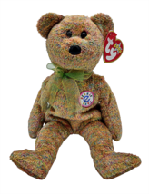 Ty Beanie Baby Speckles The Bear Collectible Plush Retired Vintage Origi... - $9.46