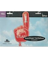 #1 Grad Hand Shape Red 34" x 17" by M & D SuperShape Foil Balloon - €4,24 EUR #1 Grad Hand Shape Red 34" x 17" by M & D SuperShape Foil Balloon - €4,24 EUR