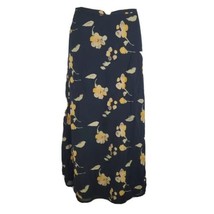 Ann Taylor Long Floral Silk Skirt Women&#39;s Size 8 - £24.51 GBP