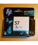 Genuine HP 57 Tri-Color Ink Cartridge - new sealed! Exp Jun 2011 - £14.08 GBP