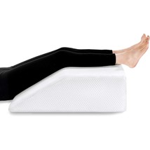 Leg Elevation Pillow With Cooling Gel Memory Foam Top, 8 Inch Leg Pillows For Sl - £42.70 GBP