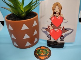 (4.5 Inches) Sword Art Online - Asuna (Squatting) Water-Resistant Vinyl ... - £4.63 GBP