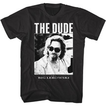 Big Lebowski The Dude In Shades Men&#39;s T Shirt Jeff Bridges Sunglasses Comedy Top - £18.90 GBP+