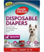 Simple Solution Disposable Dog Diapers for Female Dogs, True Fit, Absorb... - $27.00 CAD