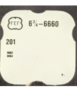 NEW FEF Cal. 6660 6662 6664 Watch Center Wheel Part# 201 - $218.11 MXN
