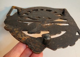 Cast Iron Trivet "The Great Seal of the State of Ohio" Vintage image 3