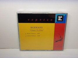 PROMO  CD SINGLE - BODEANS  &quot;CLOSER TO FREE&quot;  RADIO &amp; ALBUM VERSION  199... - $19.75