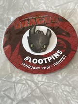 How To Train Your Dragon Loot Crate Metal Pin- Exclusive. Factory Sealed... - $9.74