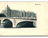 La Conciergerie Palace of Justice Paris France UNP UDB Postcard C19 - $3.91