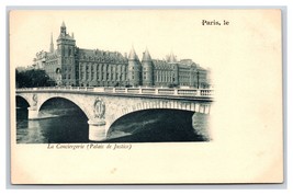 La Conciergerie Palace of Justice Paris France UNP UDB Postcard C19 - £3.06 GBP