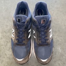 New Balance 990V5 USA Navy Blue Running Walking Shoes Men’s 15 D NO INSOLES - £47.96 GBP