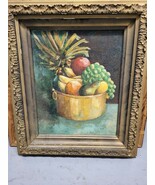 &quot;Bowl of Fruit&quot; Acrylic Painting by Nelson Ellis - $123.50 CAD