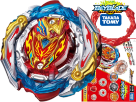 Takara Tomy B-201 Zest Achilles Customize Set  Beyblade Burst BU - $43.99