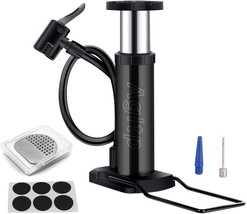 Bike Pump, Mini Bike Floor Pump Compact Mini Portable Bicycle Foot Pump - $14.84