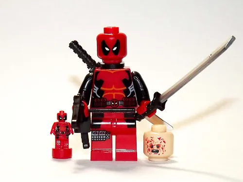 CStore Deadpool Marvel Movie 2 Minifigure Custom Toys - £4.66 GBP