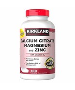 Kirkland Signature Expect More Calcium Citrate Magnesium and Zinc, 500 T... - $21.56