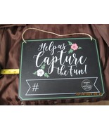 Help Us Capture The Fun Event Hashtag Sign - $20.58 CAD