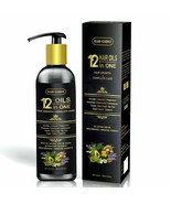12in1 Complete Hair Growth Oil Castor Tea tree Argan Lemon Grass Hair lo... - £12.62 GBP