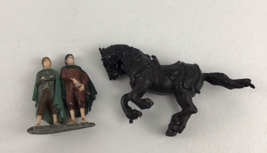 Lord Of The Rings Figures Toppers Sam Frodo Baggins Hobbit Horse Toy Vin... - £19.35 GBP