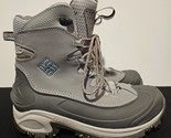 Columbia Bugaboot Women&#39;s Gray Insulated Waterproof Boots ~8.5~ BL1572-051 - $33.85