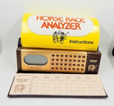 Mattel Electronics Horse Race Analyzer Game Working Tally Sheets Case 1979 - £39.95 GBP
