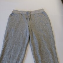 FILA Women's M Gray Athletic Drawstring Cotton Blend Jogger Sweatpants (31×28) image 11