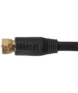RCA VHB6111R RG6 Coaxial Cable (100ft; Black) - £42.44 GBP