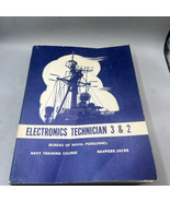 Electronics Technician 3 &amp;2 Bureau of Naval Personnel rate manual navper... - $33.83 CAD