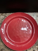 Pottery Barn Portugal CAMBRIA RED Dinner Plate 11 3/4&quot; - $18.39