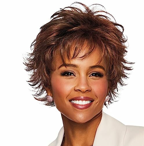 Raquel Welch Voltage Short Layered, No-Fuss Wig by Hairuwear, Petite Cap, SS9/30 Item image 12